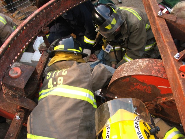 Farm Rescue Training at Lapp's Barn Equipment, 2005